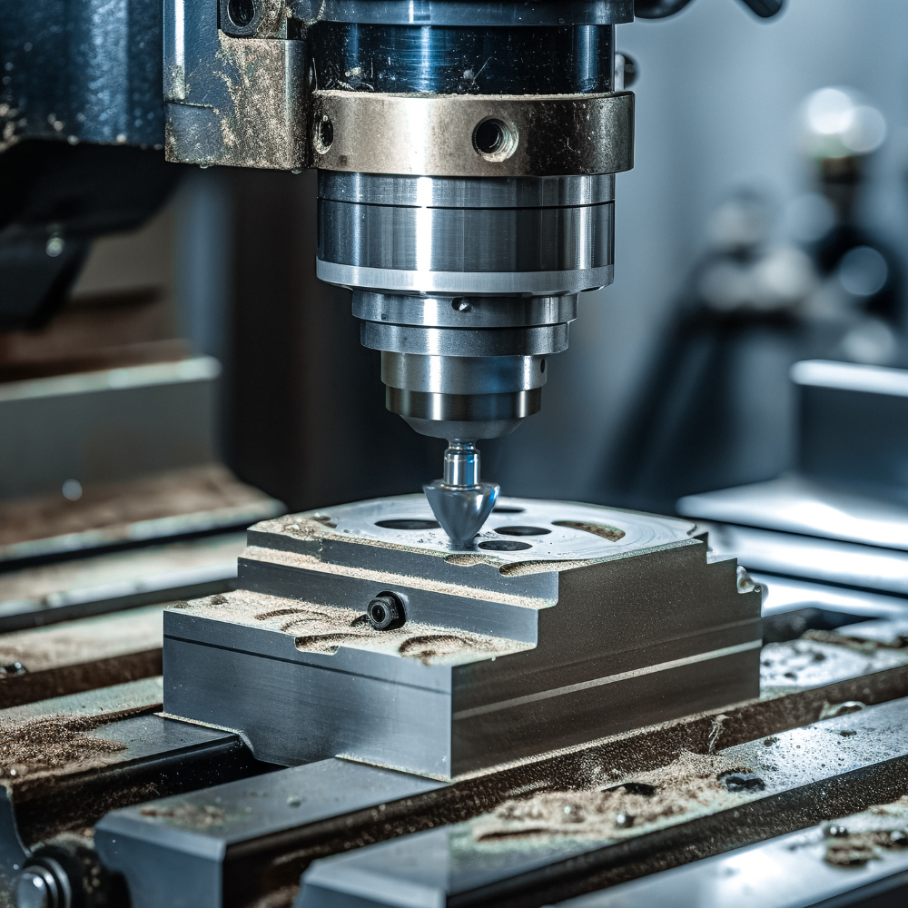 Programación CAM ejecutada en máquina