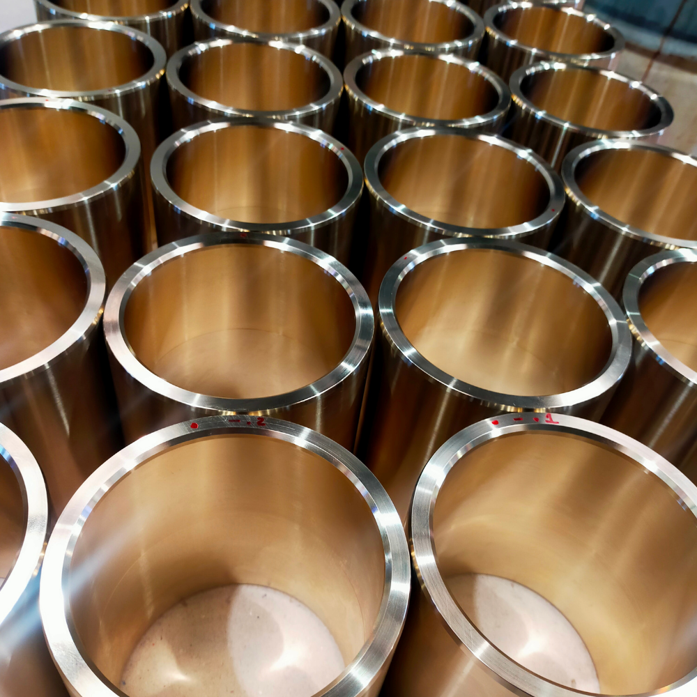 Detalle de chavetero mecanizado